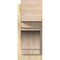 Ekena Millwork Merced Block Rough Sawn Outlooker, Douglas Fir, 8"W x 18"D x 18"H OUT08X18X18MRC05RDF - alternate 3